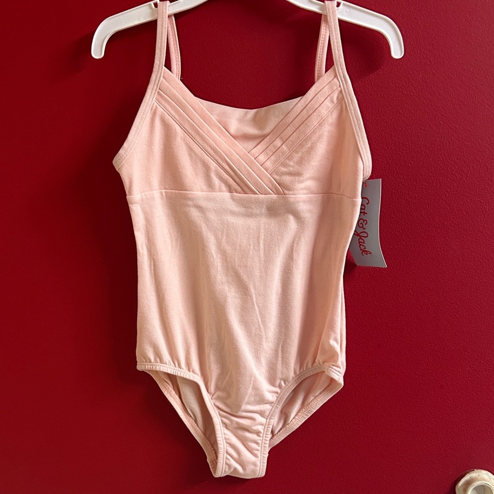 Cat & Jack Light Pink Ballet leotard size 6/6X NEW!